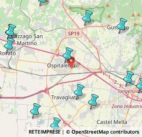 Mappa Traversa IV Via I Maggio, 25035 Ospitaletto BS, Italia (6.29429)