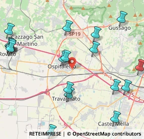 Mappa Via 1° Maggio Traversa III, 25035 Ospitaletto BS, Italia (5.576)