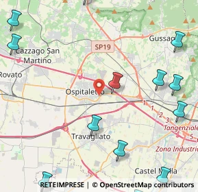 Mappa Via S. Pio da Pietrelcina, 25035 Ospitaletto BS, Italia (6.39923)