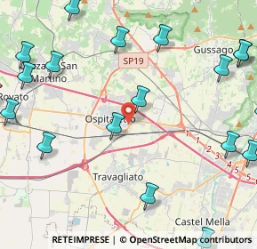 Mappa Via S. Pio da Pietrelcina, 25035 Ospitaletto BS, Italia (6.235)