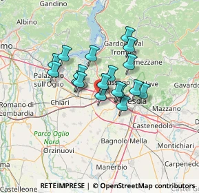 Mappa Traversa IV Via I Maggio, 25035 Ospitaletto BS, Italia (9.51667)