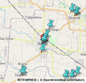 Mappa Emisfero, 30037 Scorzè VE, Italia (2.57722)