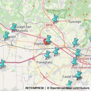 Mappa Via 28 Maggio, 25035 Ospitaletto BS, Italia (6.45667)