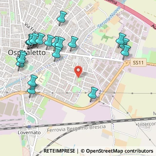 Mappa Via 28 Maggio, 25035 Ospitaletto BS, Italia (0.655)