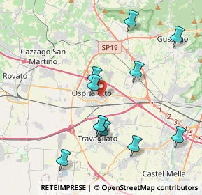 Mappa Via 28 Maggio, 25035 Ospitaletto BS, Italia (4.08091)