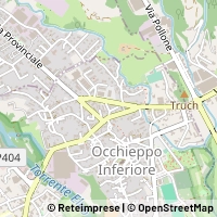 Mapa Occhieppo Inferiore