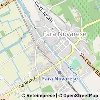 Map Fara Novarese