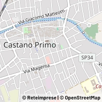 지도 Castano Primo