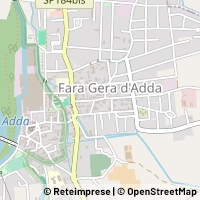 Mapa Fara Gera d'Adda