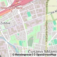 Karte Cusano Milanino