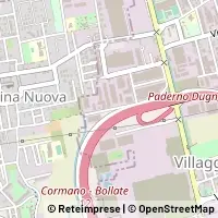 Hartă Paderno Dugnano