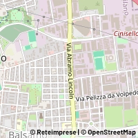 Mapa Cinisello Balsamo