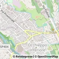 Mapa Occhieppo Inferiore