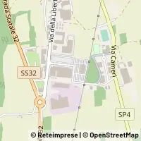 Mapa Bellinzago Novarese