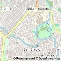 नक्शा Vicenza