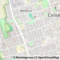 Kartta Cinisello Balsamo