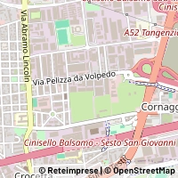 Mapa Cinisello Balsamo