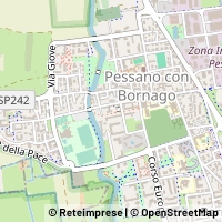 Carte Pessano con Bornago
