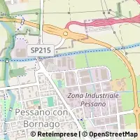 Kartta Pessano con Bornago