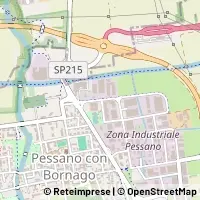 地図 Pessano con Bornago