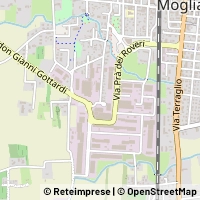 Kaart Mogliano Veneto