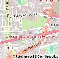 Mapa Cinisello Balsamo
