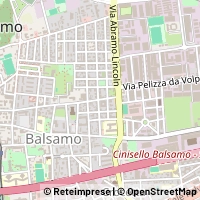 Kartta Cinisello Balsamo