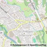 Karte Occhieppo Inferiore