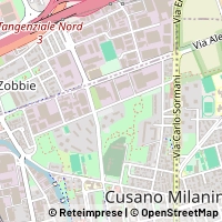 नक्शा Cusano Milanino