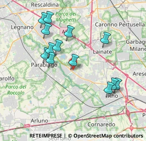 Mappa Strada Statale Superiore Sempione ang. De, 20014 Nerviano MI, Italia (3.72615)