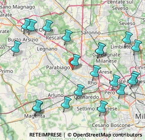 Mappa Strada Statale Superiore Sempione ang. De, 20014 Nerviano MI, Italia (9.7555)