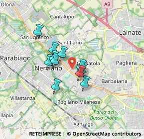 Mappa Strada Statale Superiore Sempione ang. De, 20014 Nerviano MI, Italia (1.16818)