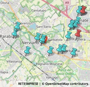 Mappa Strada Statale Superiore Sempione ang. De, 20014 Nerviano MI, Italia (2.3275)
