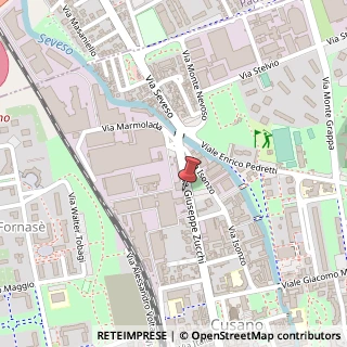 Mappa Via Giuseppe Zucchi, 39, 20095 Cusano Milanino, Milano (Lombardia)