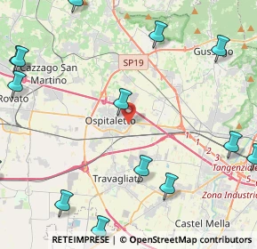 Mappa Via Primo Maggio, 25035 Ospitaletto BS, Italia (6.29857)