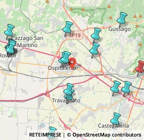 Mappa Via Primo Maggio, 25035 Ospitaletto BS, Italia (5.5705)