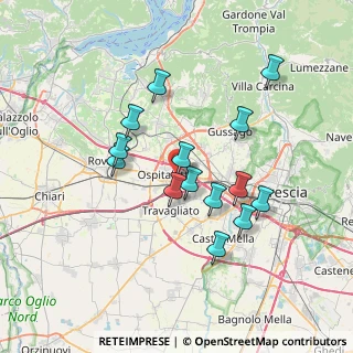 Mappa Via Primo Maggio, 25035 Ospitaletto BS, Italia (6.31643)