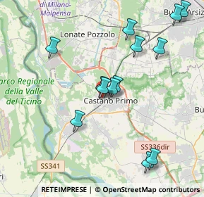 Mappa Via Mantegna, 20022 Castano Primo MI, Italia (4.06692)