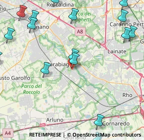 Mappa Via Salvo D'Acquisto, 20014 Nerviano MI, Italia (6.575)