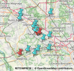 Mappa Via Salvo D'Acquisto, 20014 Nerviano MI, Italia (6.156)