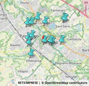 Mappa Via Salvo D'Acquisto, 20014 Nerviano MI, Italia (1.49786)