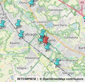 Mappa Via Salvo D'Acquisto, 20014 Nerviano MI, Italia (2.38333)