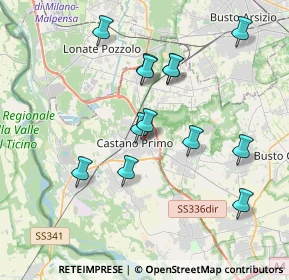 Mappa Piazza Garibaldi, 20022 Castano Primo MI, Italia (3.59615)