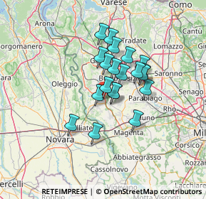 Mappa Piazza Garibaldi, 20022 Castano Primo MI, Italia (9.663)