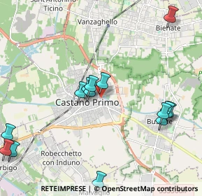 Mappa Via Legnano, 20022 Castano Primo MI, Italia (2.37214)