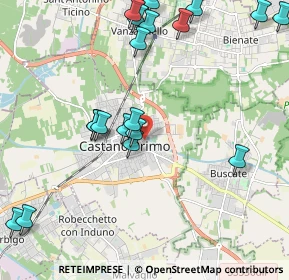 Mappa Via XX Settembre, 20022 Castano Primo MI, Italia (2.54)