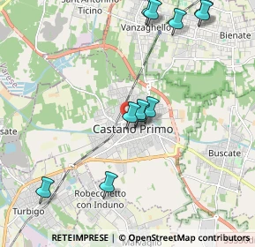 Mappa Via IV Novembre, 20022 Castano Primo MI, Italia (2.14636)
