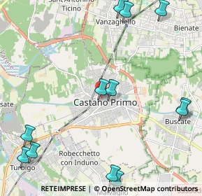 Mappa Via IV Novembre, 20022 Castano Primo MI, Italia (2.89917)