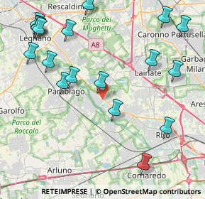 Mappa Via Antonio Canova, 20014 Nerviano MI, Italia (5.32)