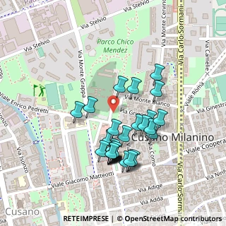 Mappa Via Enrico Pedretti, 20095 Cusano Milanino MI, Italia (0.2)